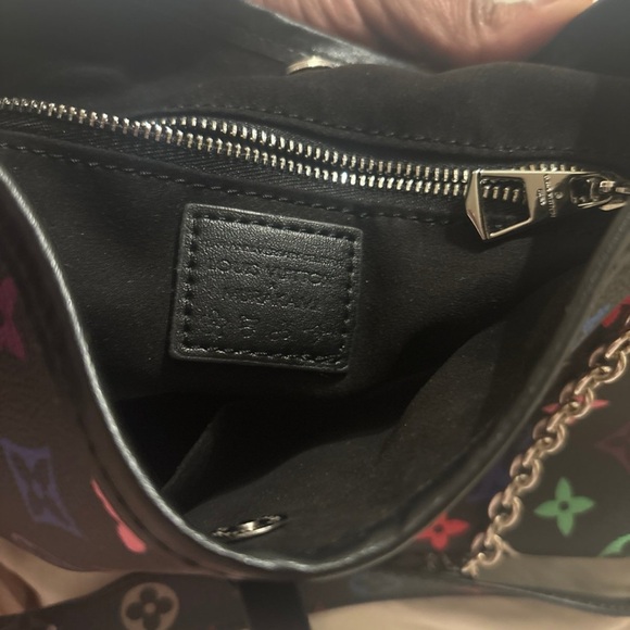 Louis Vuitton Black Multicolor Monogram Shoulder Bag - Picture 2 of 8